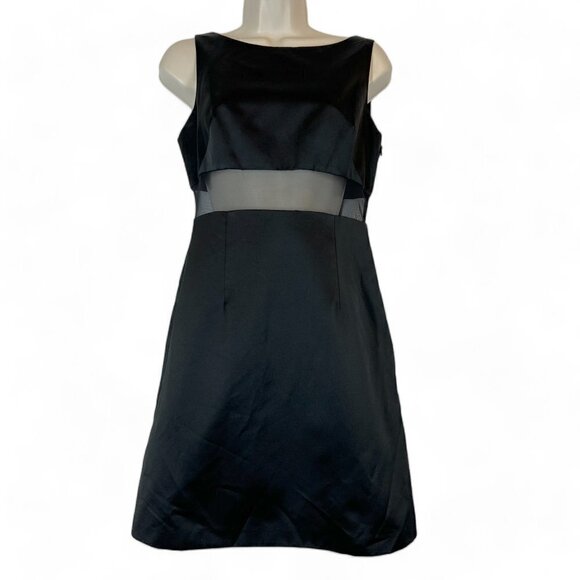 Vintage Black Mini Cocktail Dress Party Small - Picture 10 of 10